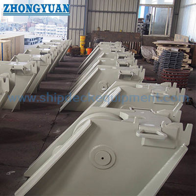 70×132 मिमी रोलर बार चेन क्लॉपर JIS F2031 एंकर चेन लोड पकड़ जहाज के लिए