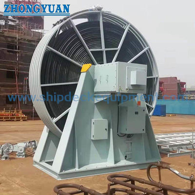 जहाज किनारे कनेक्शन के लिए कम वोल्टेज किनारे पावर केबल रील सिस्टम