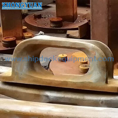 कास्टिंग स्टील बंद चॉक सामग्री एएसटीएम ए 27-70-36 शिप मूरिंग उपकरण
