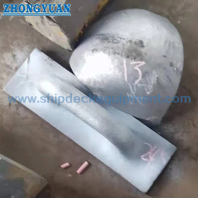 कास्टिंग स्टील बजरा कॉर्नर प्लेट एएसटीएम ए 27-70-36 समुद्री आउटफिटिंग:
