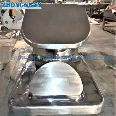 10 "उच्च पॉलिश स्टेनलेस स्टील फिक्स्ड चॉक शिप रस्सा उपकरण