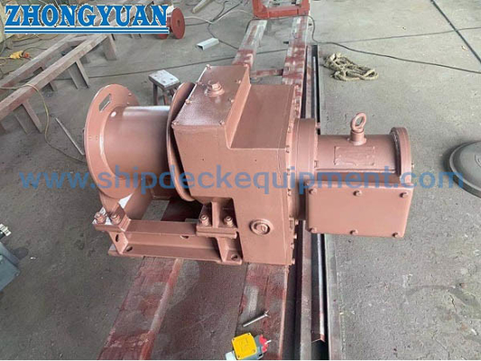 ISO7364 इलेक्ट्रिक मोटर चालित 10/16 Kn समुद्री आवास सीढ़ी चरखी जहाज डेक उपकरण
