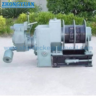 5-30kN मरीन पायलट लैडर विंच ISO 7364 न्यूमेटिक स्प्लिट ड्रम ड्रिवन