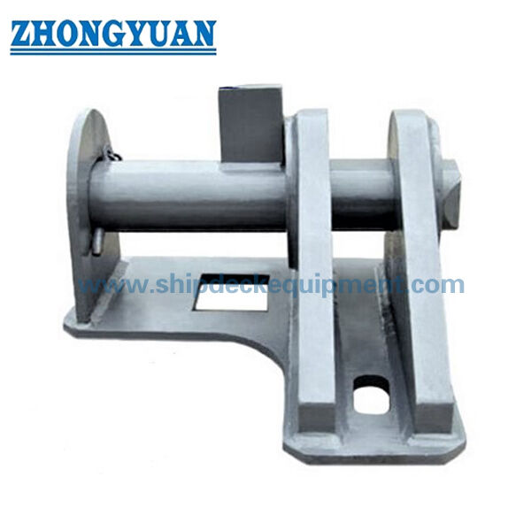 स्लाइडिंग पिन के साथ डेक-माउंटेड जहाज टोइंग ब्रैकेट JIS F 2029 आपातकालीन टोइंग फिटिंग